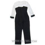 Designer Women Fashion Lace Jumpsuit Pants Wholesale thumbnail-3