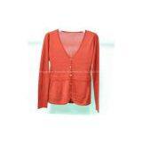 Knit Cardigan Sweater With Button thumbnail-1