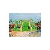 Fiberglass Octopus Aqua Play, Spray Water Playground Equipment For Family Recreation thumbnail-1