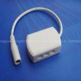 Jst 24V 6 Way LED Kitchen Lighting Junction Boxes With DC Jack 2.1*5.5mm Female Plug in PCB Sockets thumbnail-2