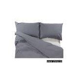 Grey Denim Stripe Pillowcase (Set of 2) thumbnail-1