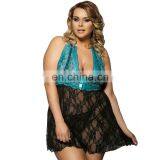 Plump Women Sexy Plus Size Nightwear Lingerie Manufacturer thumbnail-1