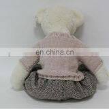 Baby Plush Toys With Cloth Dress Sweaters Plush Doll thumbnail-3