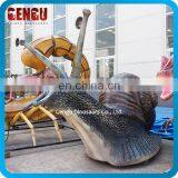 Life Size Snail Model Handmade Animatronic Snail