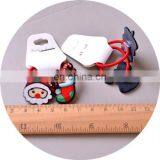 New Fashion Cute Cartoon Snowman Deer Bell Christmas Hair Rope thumbnail-3