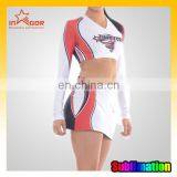 Comfortable Fabrics Wholesale Cheerleading Uniforms Custom Cheerleading Uniforms thumbnail-1
