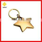 Personalized Design Gold/Sliver Plated Star Keychain thumbnail-2