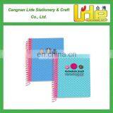 High Quality Customized Own Logo Printed Coverpaper Spiral Notebook and Diary Manufacturer thumbnail-1