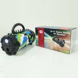 New Portable Round Speaker Amplifier Wireless Bluetooth Bazooka Speaker Earphone Karaoke Player thumbnail-3