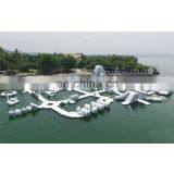 Movable PVC Floating Water Park, Offshore All in One Inflatable Water Slide Fun Games for Adult thumbnail-5
