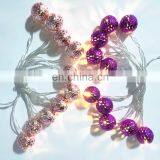 2020 Hot Sale Christmas Decoration Iron Led Fairy Morocco Ball Light Decor For Home Bedroom Indoor Strip Holiday Lighting thumbnail-3