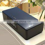 Custom Design Mini Portable Wireless Speaker Fabric Bluetooth Speaker With fm Radio Qi Charger thumbnail-5