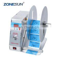 ZONESUN Цифровой автоматический перемотчик этикеток