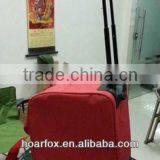 2014 Hot Red Trolley Cooler Bag With Wheels thumbnail-2