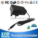 Level VI Switching Power Supply UL CE 6V 1A Wall-mount Adapter With CE/GS/ROHS/FCC Approval