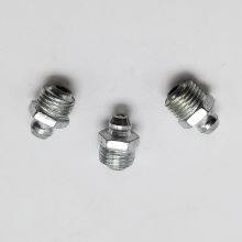 M6 x 1mm 45 Degree Metric Grease Nipple Fitting Iron Galvanized Grease Nipple thumbnail-3