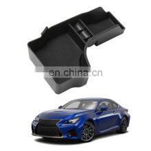 Interior Accessories Parts Silicone Armrest Rest Storage Box Center Control Console Organizer Tray For Lexus Is 2014-2017