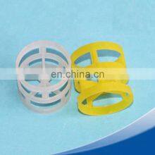 Plastic Packing Media Pall Ring for Scrubber Packing PVC PVDF Pall Ring thumbnail-2