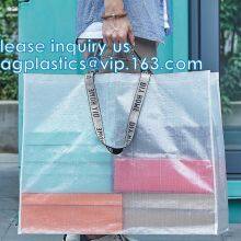 PP WOVEN SHOPPING BAGS, WOVEN BAGS, FABRIC BAGS, FOLDABLE SHOPPING BAGS, REUSABLE BAGS, PROMOTIONAL