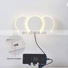 Factory Price Scones Corner Simple Aluminum Hotel Nordic Modern Round Shape Art Wall Light For House Decoration thumbnail-5