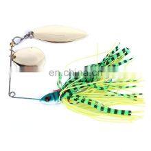Soft 3D Plastic Trolling Metal Fishing Lures Using Octopus Skirts and Squids Skirt Fishing Lure thumbnail-3