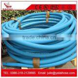 Blue Cloth Covered Temperature Resistant Air Compressor Hose thumbnail-1