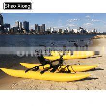 Water Boat Pedal Boats Inflatable Water Bicycle Sea Bike Pedal Bike Riding Tube Waterbike Chiliboat PVC Pontoons thumbnail-5