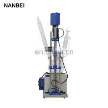 1L 2L 3L 5L Chemical Small Single Layer Heated Glass Reactor Vessel for Sale thumbnail-2