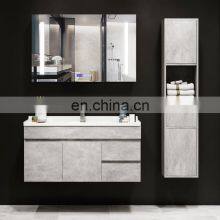 High Class Luxury Wood Bathroom Cabinet Bathroom Vanity Set With Countertop Bathroom LED Smart Mirror Cabinet Home Decor thumbnail-1