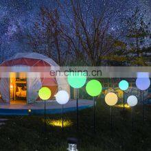 AC 240V Glamcor Curtain Light Solar LED Lighting IP68 Outdoor LED Halloween Lights Ball Lamp