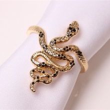 Wholesale High Quality Plated Gold Snake Shaped Napkin Ring thumbnail-3