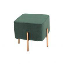 Metal Home Footstool Soft Fabric Sofa Stool DF-17 thumbnail-1