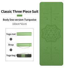 Natural Organic Non-toxic Eco Friendly Tpe Yoga Mat 10mm Tpe Yoga Mat thumbnail-4