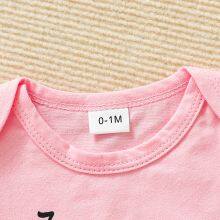 3pcs Newborn Baby's Cartoon Moon & Cloud Pattern Footed Bodysuit, Casual Comfy Long Sleeve Romper, Toddler & Infant Girl's Onesie, As Gift thumbnail-4