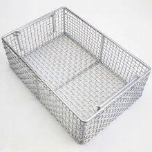 Customized 304 Stainless Steel Woven Wire Mesh Basket For Storage thumbnail-5