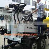 Welcomed in Market 150m Depth HF150T Trailer Water Well Drill Rigs thumbnail-4