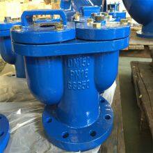 Automatic Air Vent Valve Double Orifice Cast Steel DI QT450 DN50 PN16 PN25 Screwed Single Sewage Pipe Air Release Exhaust Valve thumbnail-6