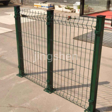 3D Metal Fence Panels, Galvanized 3D Curved Welded Wire Mesh Fences, Suitable for Roads, Gardens, Schools, Playgrounds, and Other Locations. thumbnail-1