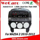 Top Version Android 4.4.4 Car Audio System 8" 1024 * 600 for Mazda 2 Car Radio Player Radio Gps A9 Cpu 2010-2012 thumbnail-1
