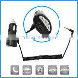 Wireless Car Kit With Handsfree Function 12v Aux Bluetooth Car Kit