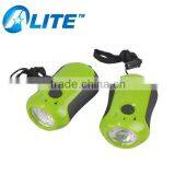 Wholesales Coloful Hand Crank Generator Flashlight