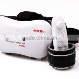 VR Case 5th Headmount 3D Glasses Virtual Reality 3d Glasse Headset for Mobile Phone With Bluetooth Remote Controller II thumbnail-5