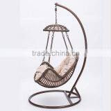 Single Seat Balcony Rattan Springs for Swing Chair Singapore Swing Egg Chair thumbnail-3