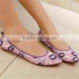 Plastic Flat Sole Running Shoes Wholesale Wide Width Women Shoes Made in China XT-DA0951 thumbnail-3