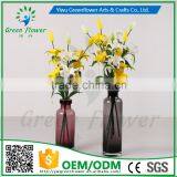 2016 Wholesale Four Heads Mini Lily Artificial Flowers Real Touch Bouquet Wedding Bridal Home Declarative Flowers thumbnail-4