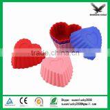 Silicone Rubber Cake Mold of Heart Shape thumbnail-1
