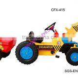 Hot Selling Plastic Pedal Children Car Trailer 415 thumbnail-2