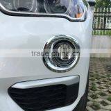ABS Chrome Auto Accessories Front Fog Light Lamp Cover For BMW X1 2016 thumbnail-3