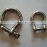 SUS 304/316/316L Stainless Steel Anchor Shackle