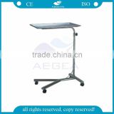 AG-SS008 SS material operating room hospital mayo stand cart